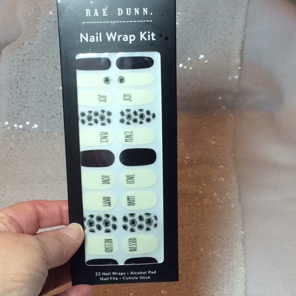 Rae Dunn nail wraps